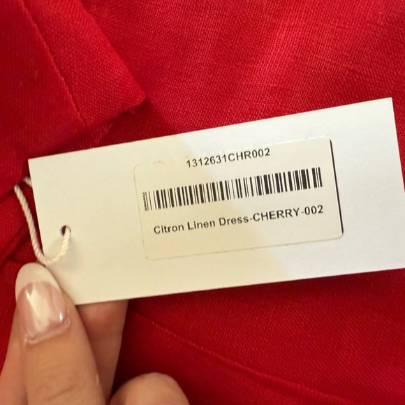 Reformation Citron Linen Dress - Picture 5 of 9